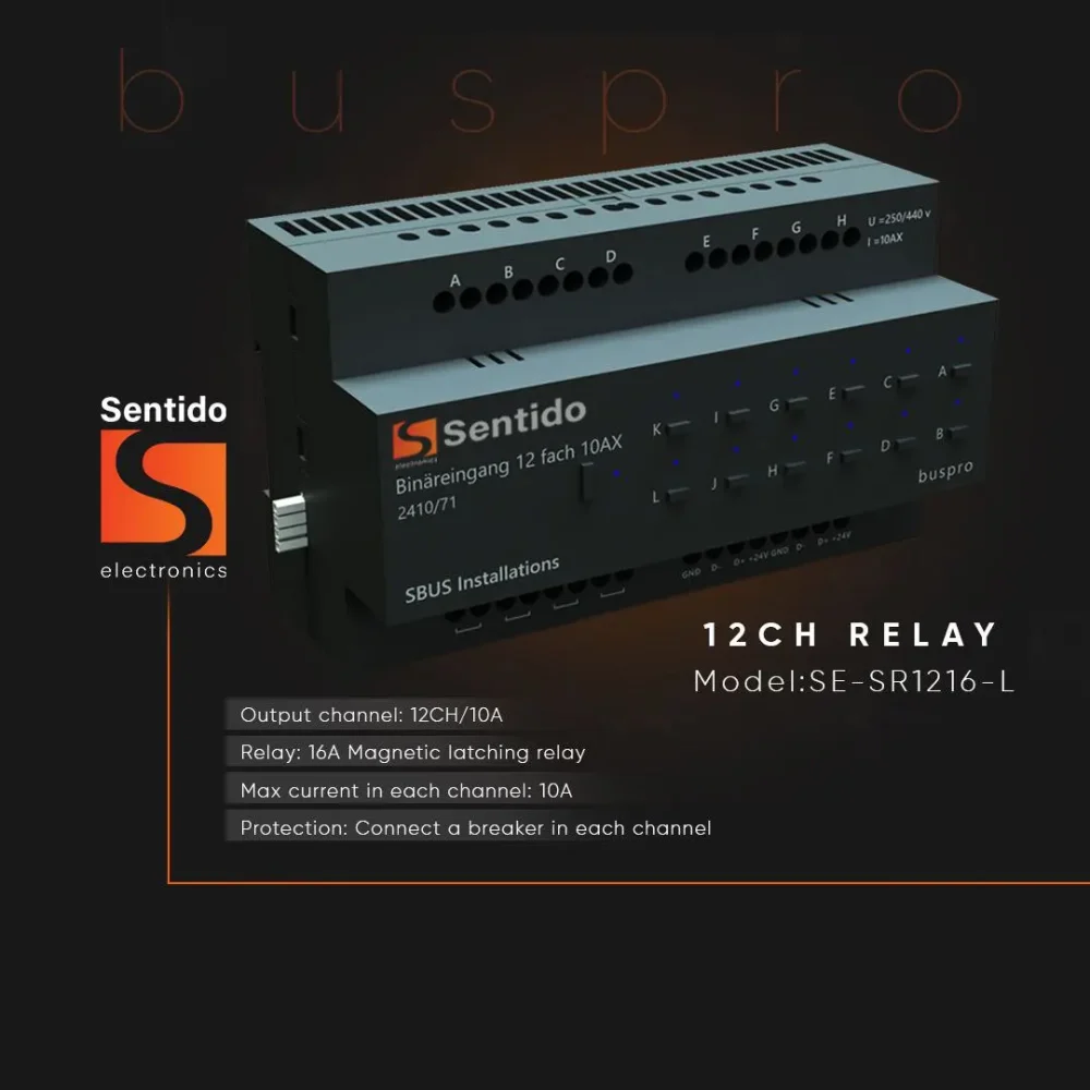 رله هوشمند 12CH 16A - تصویر 3