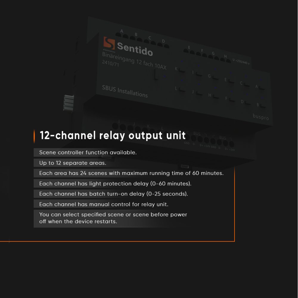 رله هوشمند 12CH 16A