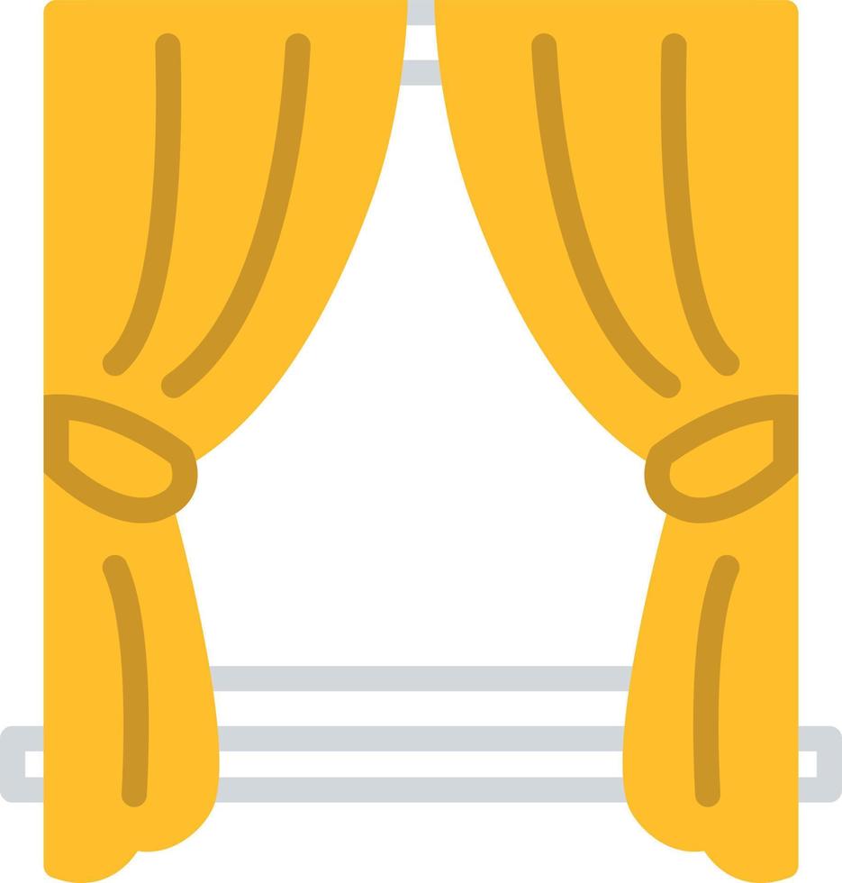 two-fancy-yellow-curtains-illustration-on-a-white-background-free-vector two-fancy-yellow-curtains-illustration-on-a-white-background-free-vector